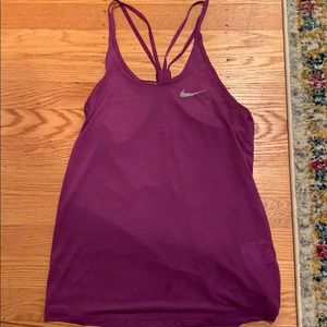 Purple Nike Running Tank